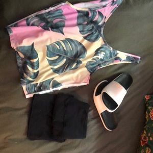 Soaking up the sun tank.